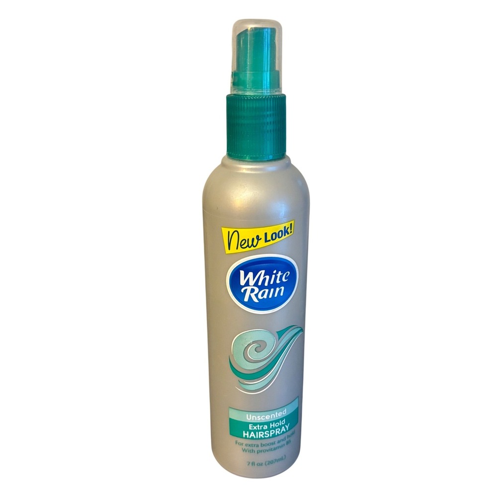 White Rain Extra Hold Hairspray | 2011 | Unscented | Non-Aerosol Pump | USA